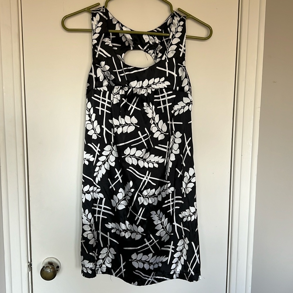 Silk tunic top